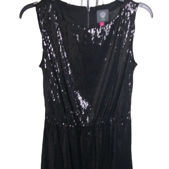 Vince Camuto Dresses & Skirts - BLACK SEQUENCE Exposed back zipper. SIZE: 6